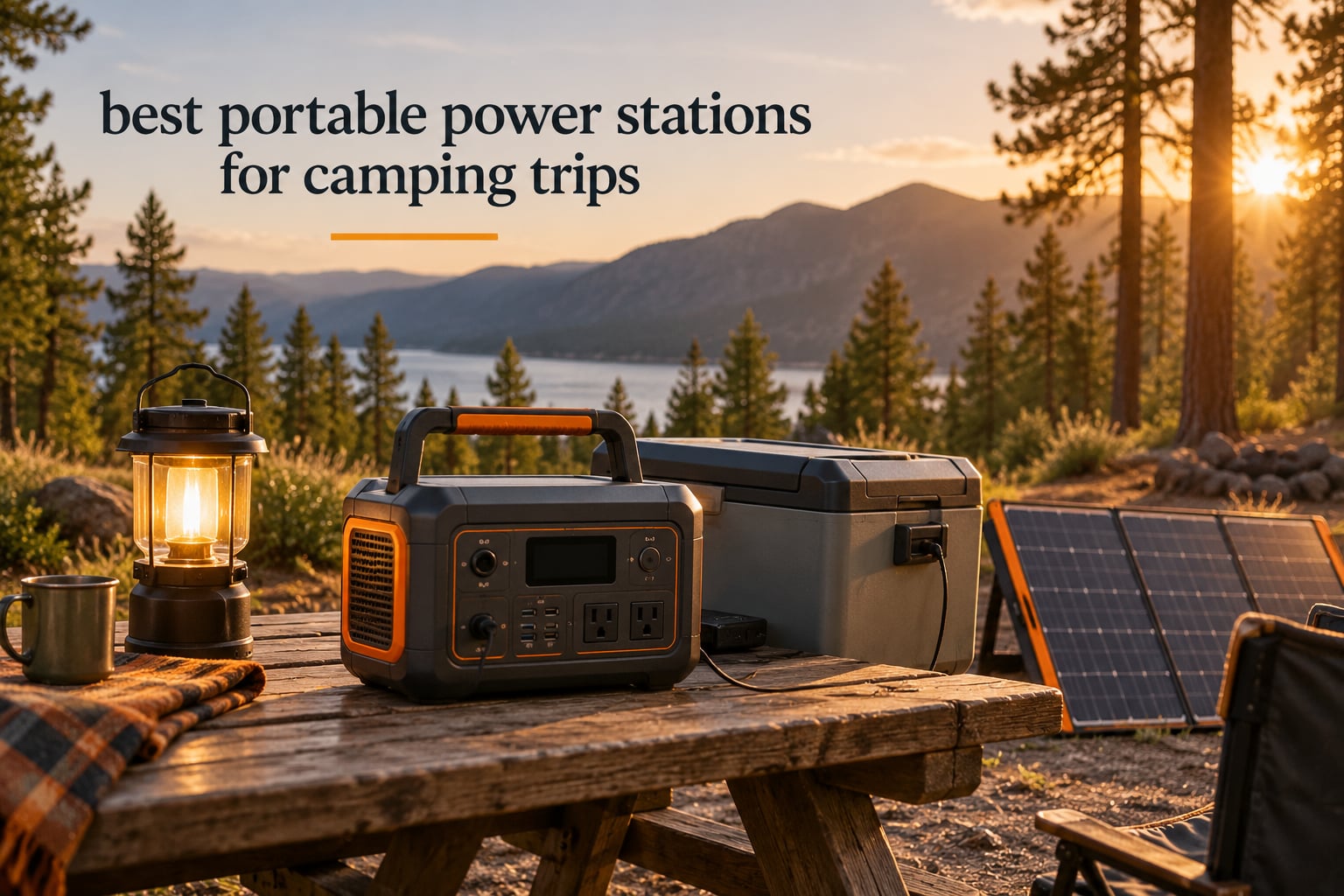 best portable power stations for camping trips