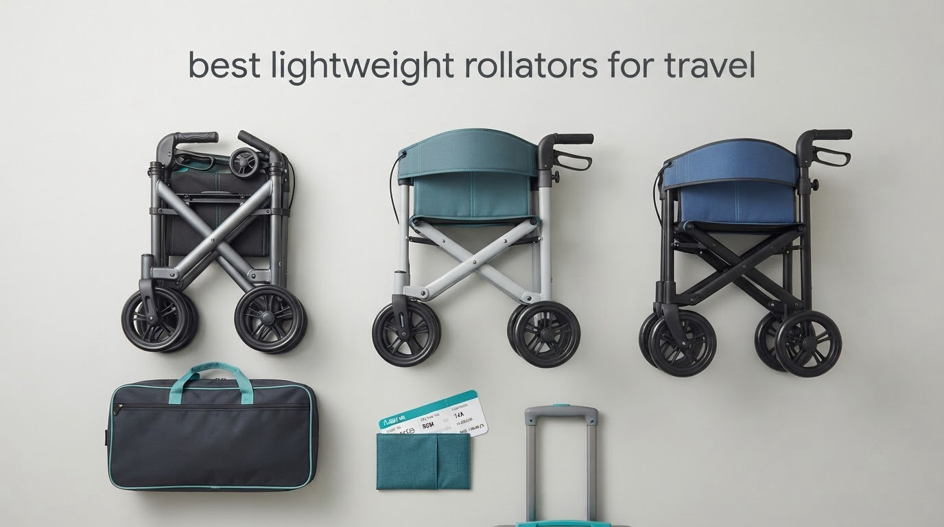 best lightweight rollators for travel