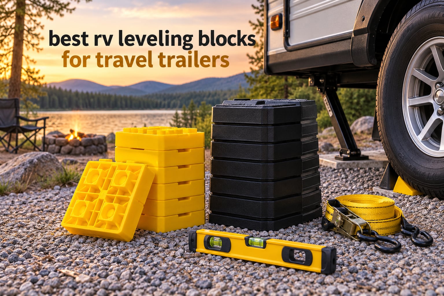 best rv leveling blocks for travel trailers