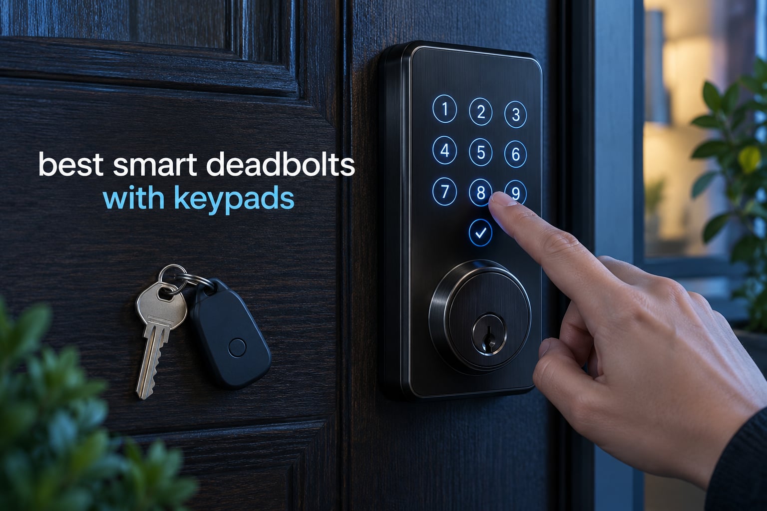 best smart deadbolts with keypads