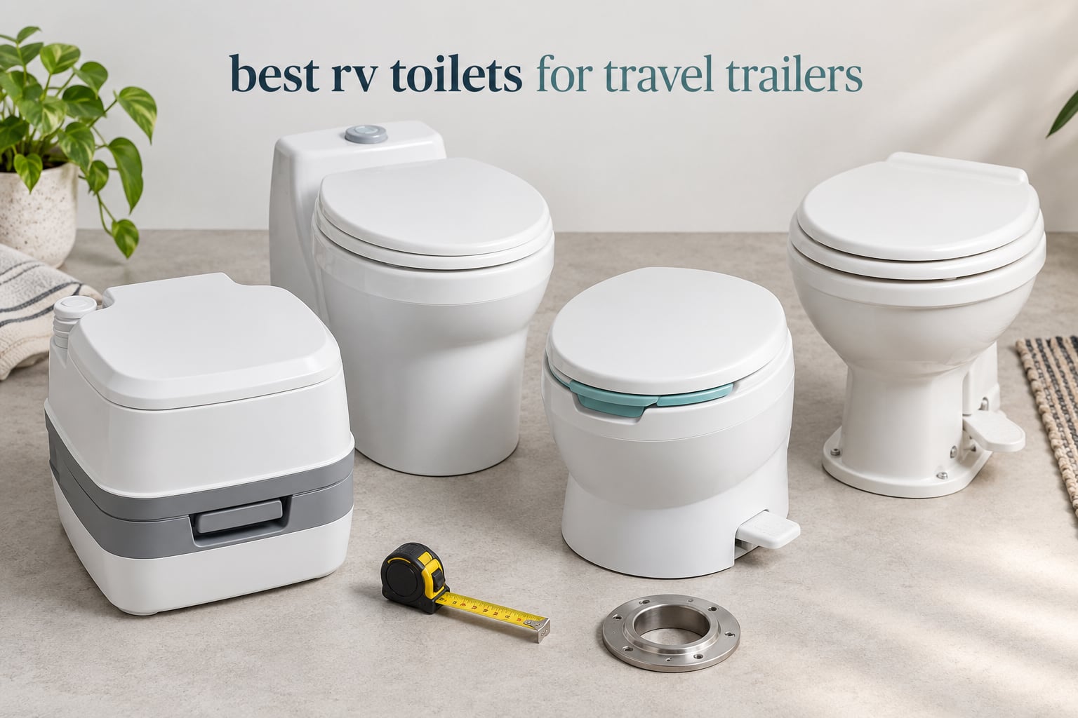 best rv toilets for travel trailers