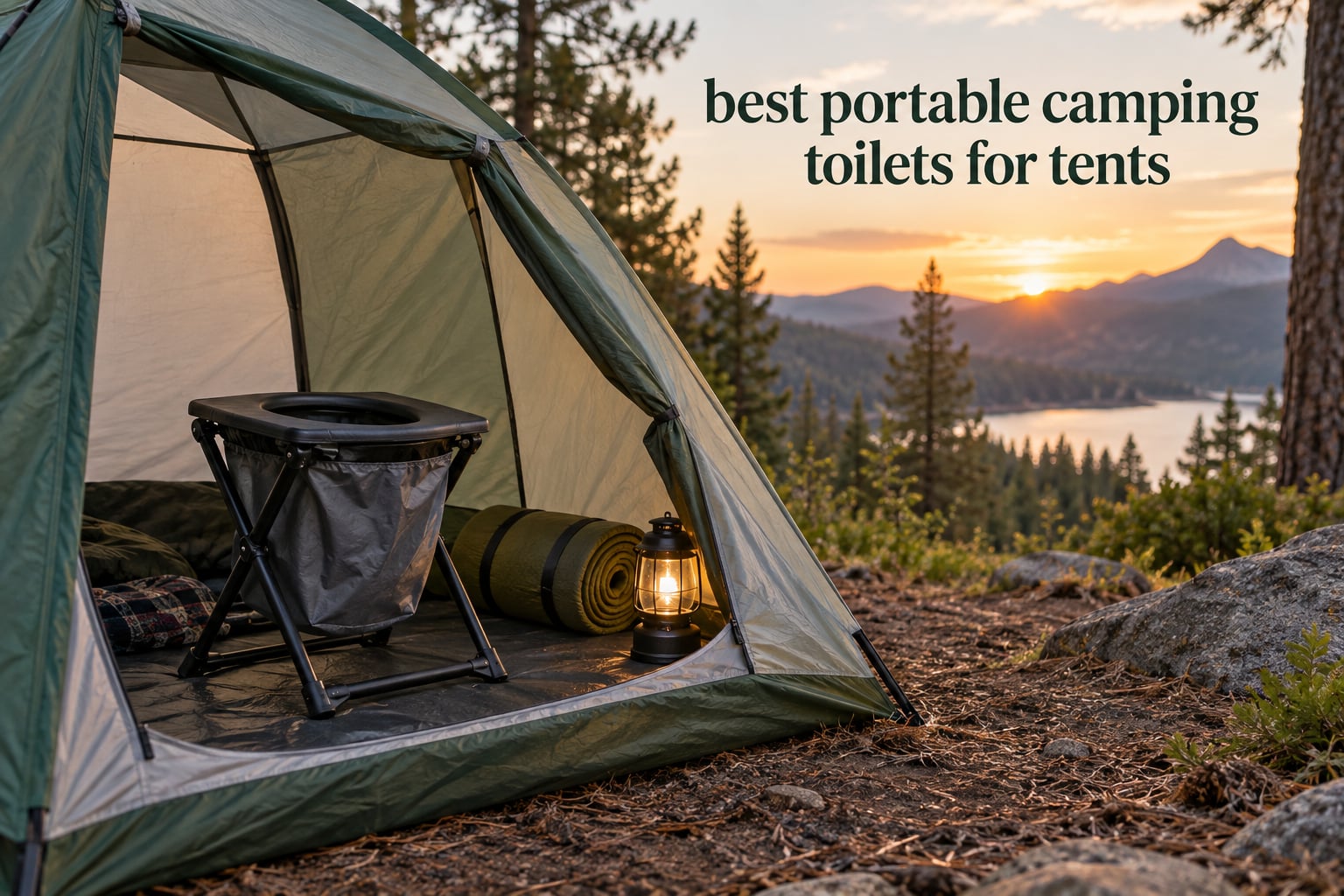 best portable camping toilets for tents