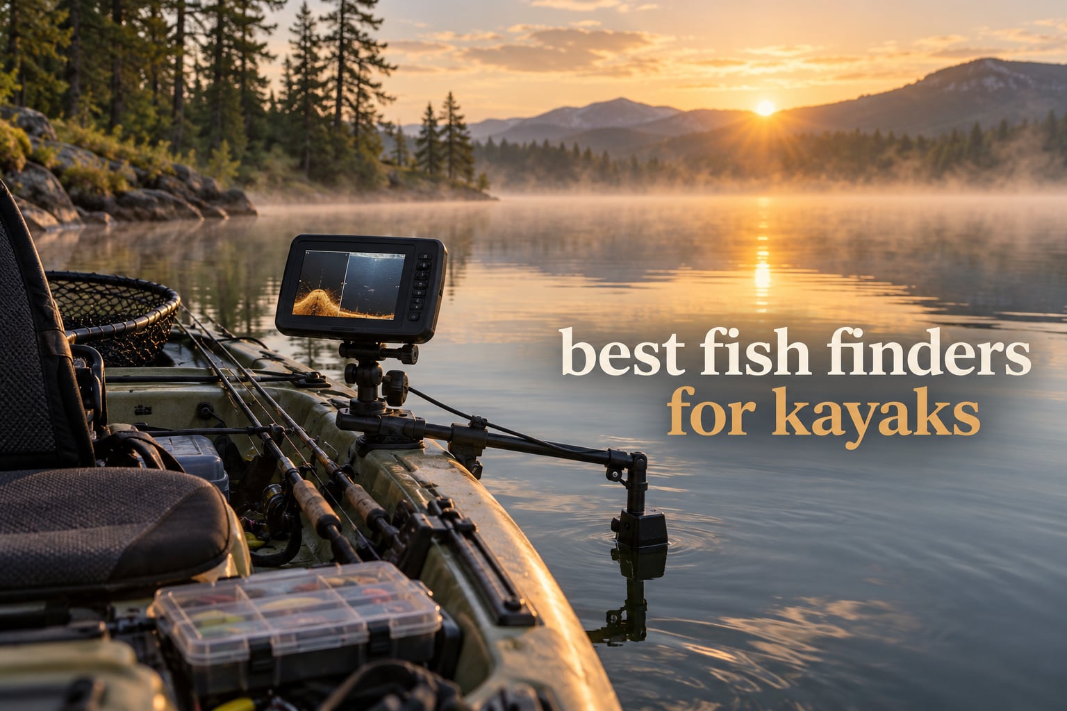 best fish finders for kayaks