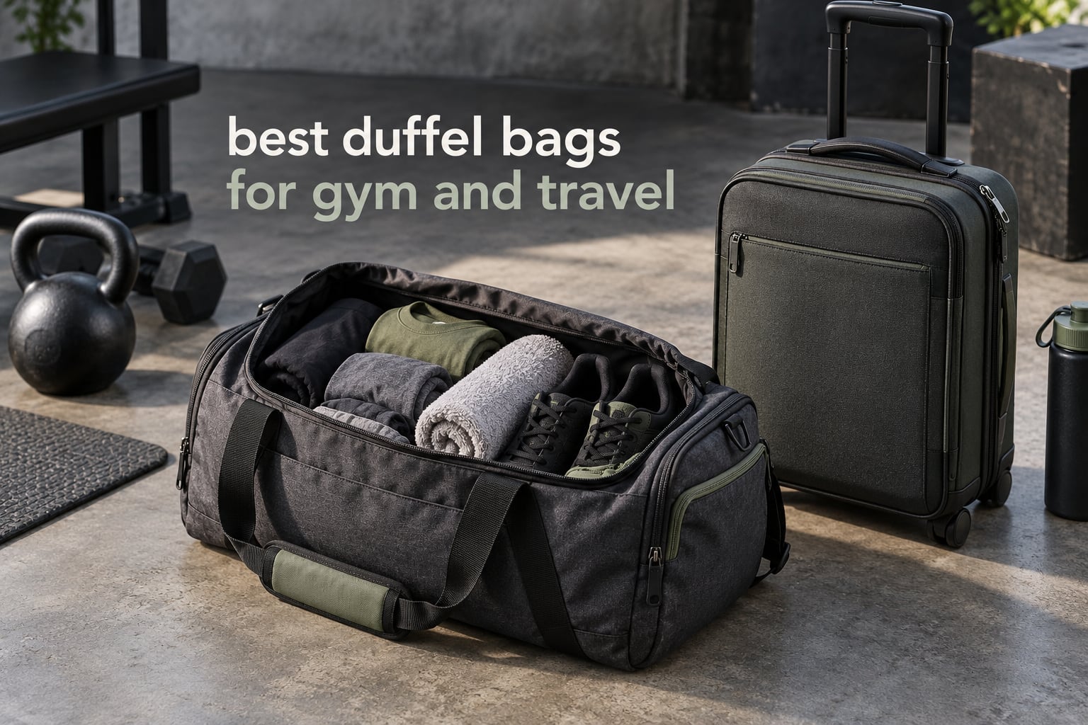 best duffel bags for gym and travel