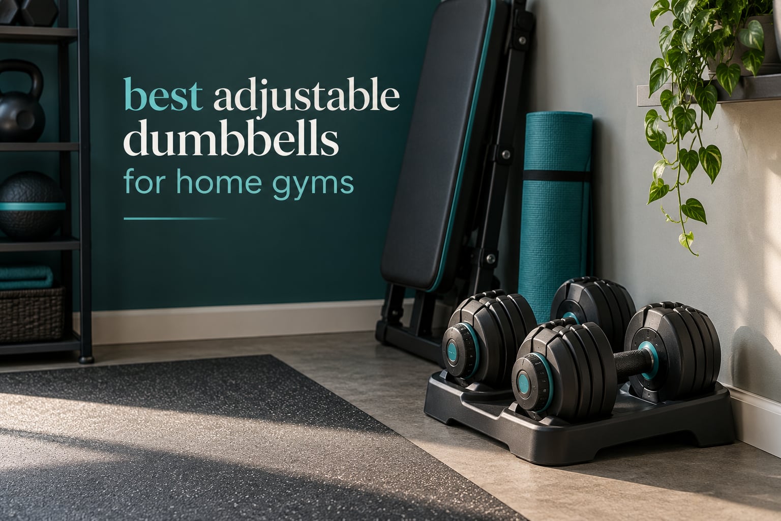 best adjustable dumbbells for home gyms