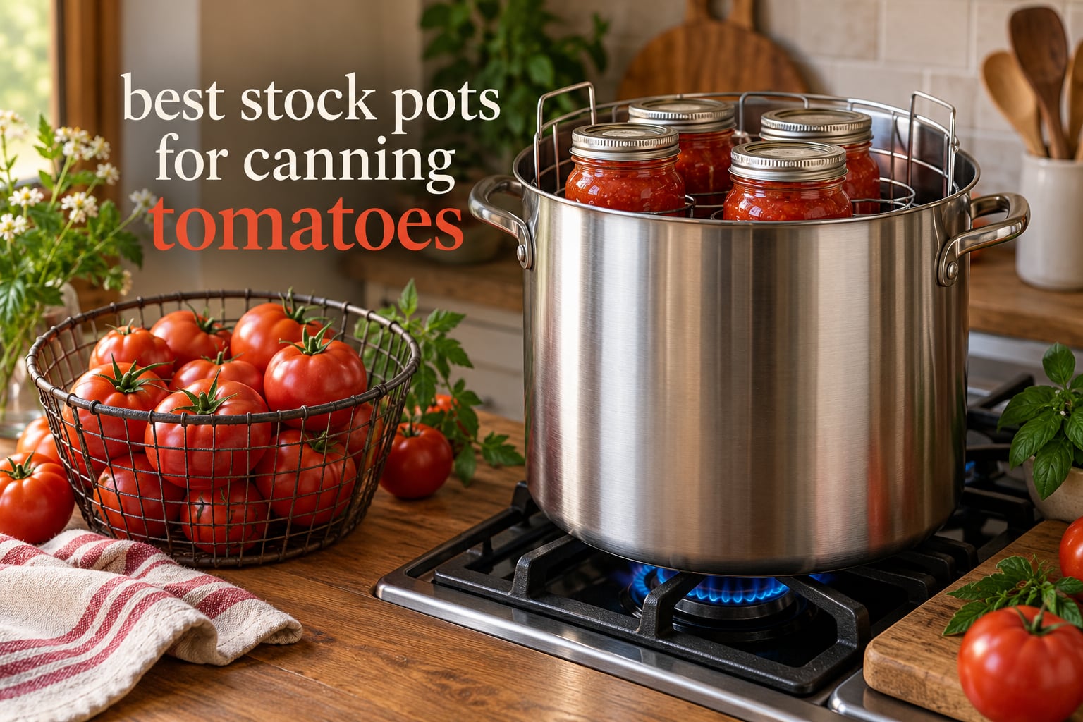 best stock pots for canning tomatoes