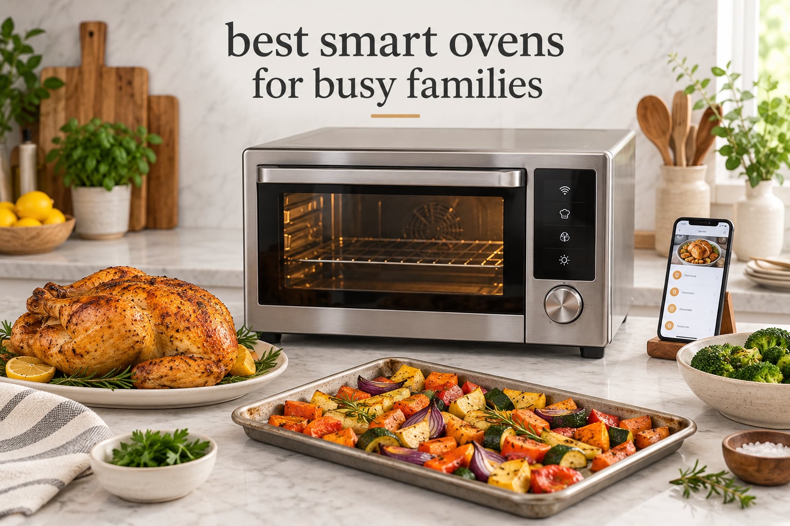 best smart ovens for busy families