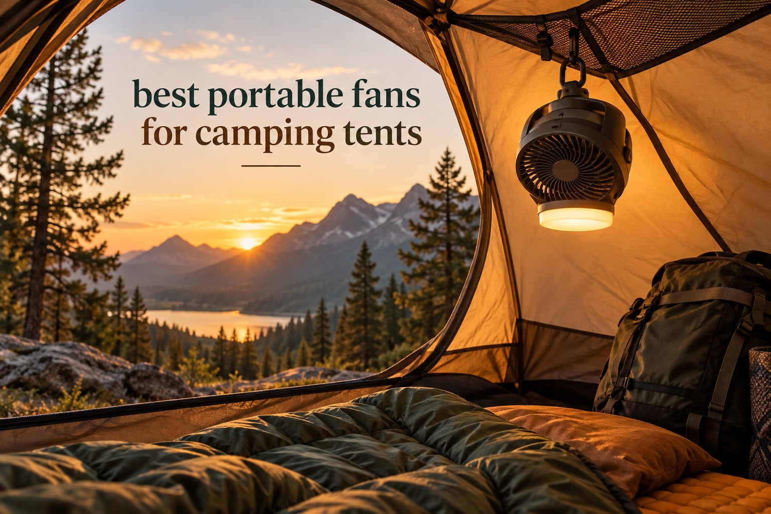 best portable fans for camping tents