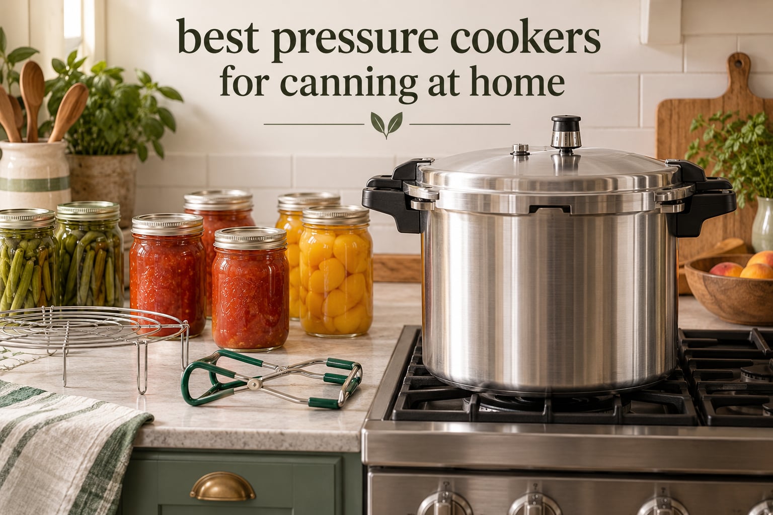 best pressure cookers for canning at home