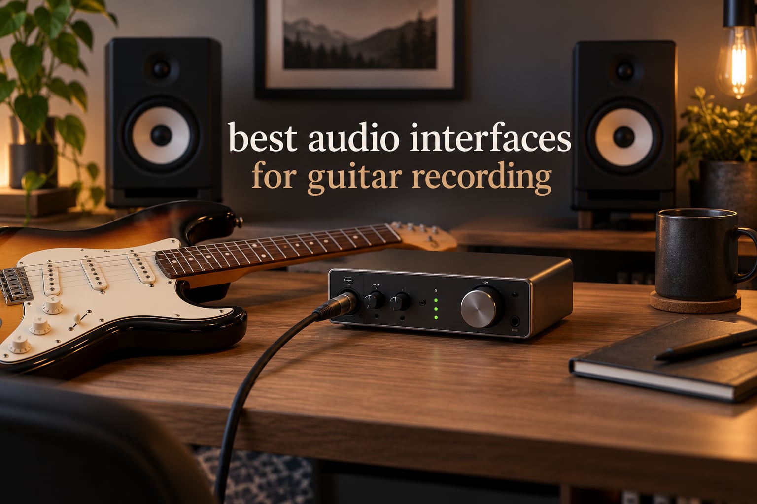 best audio interfaces for guitar recording