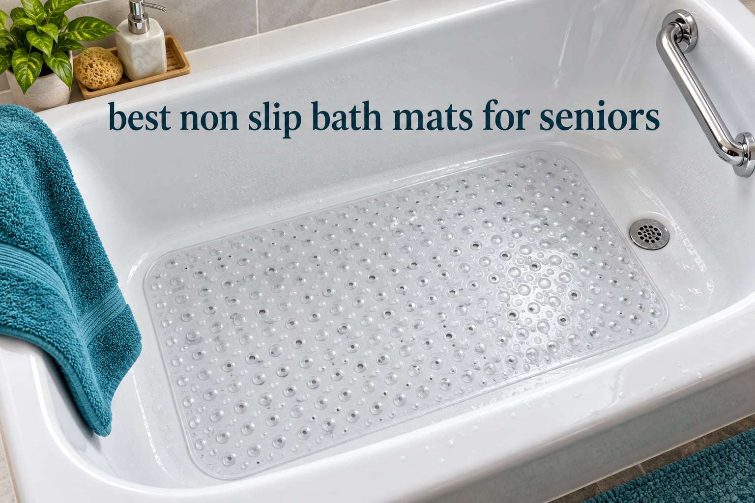 best non slip bath mats for seniors