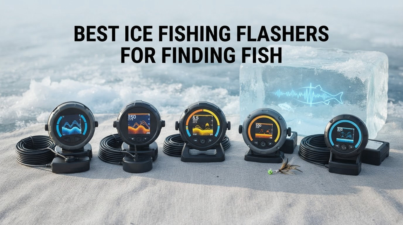 best ice fishing flashers for finding fish