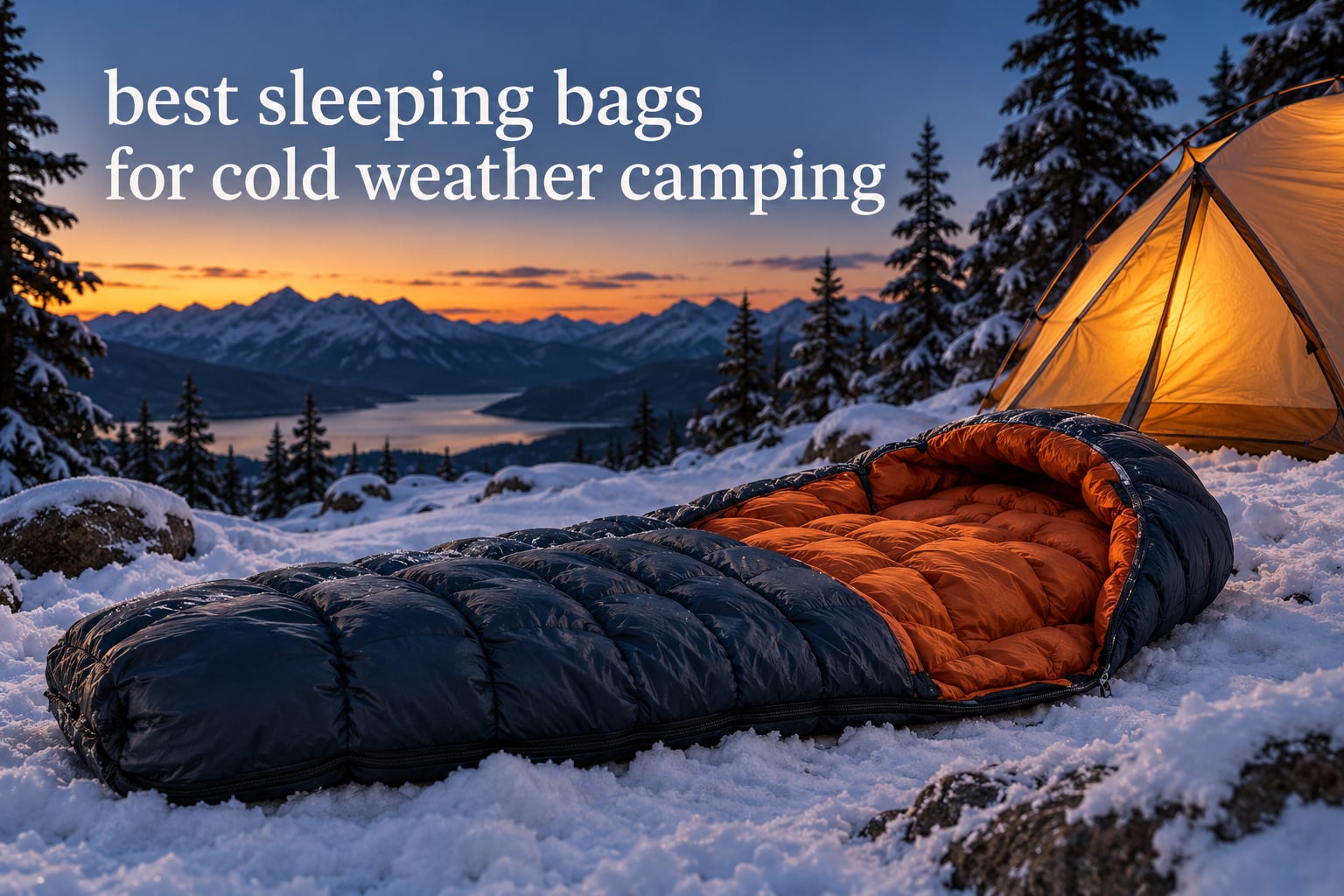best sleeping bags for cold weather camping