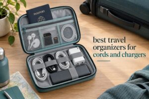 best travel organizers for cords and chargers