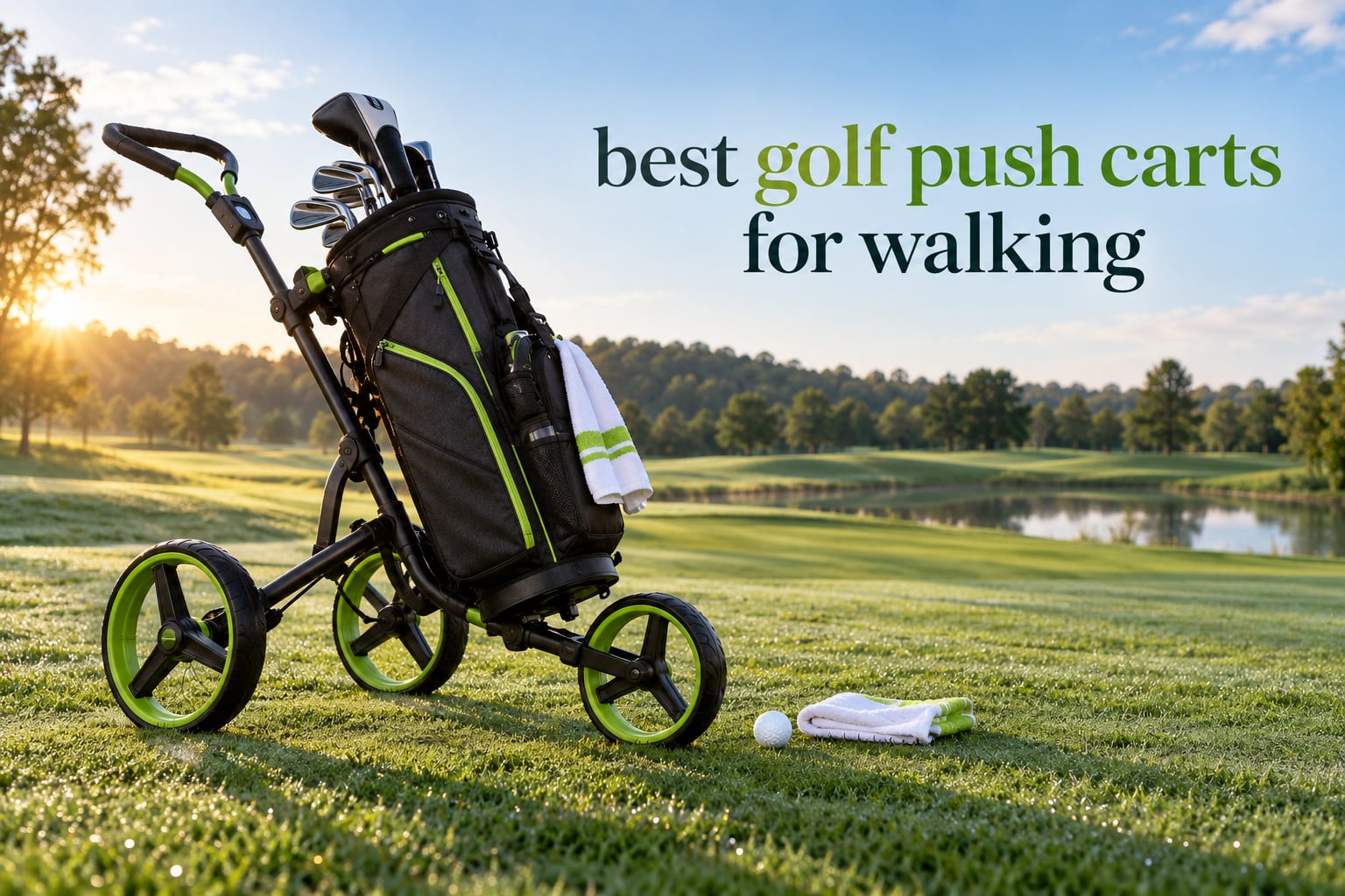 best golf push carts for walking
